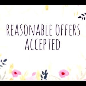 Please make me an offer! Happy shopping!